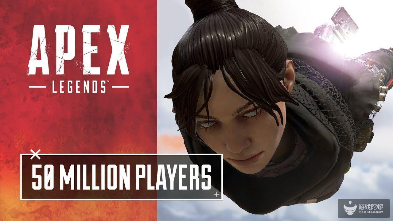 《Apex英雄》正式面世一个月 首月玩家人数突破5000万