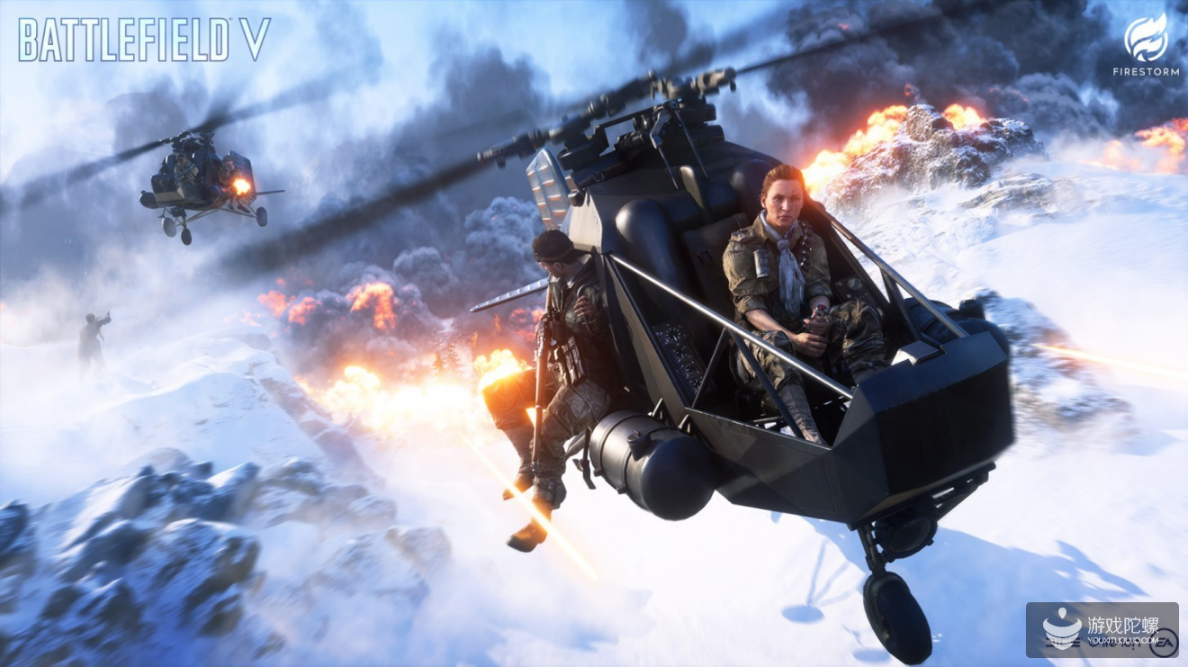 《战地5》的大逃杀模式“火线风暴”引百万玩家回流 首周促成游戏直播热潮