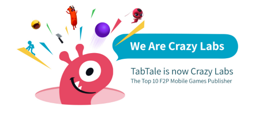 TabTale正式更名为Crazy Labs，任命陈柏安为大中华区总监