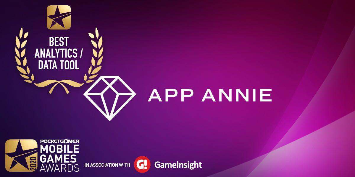App Annie 荣膺 Pocket Gamer 2020 年最佳数据分析工具奖