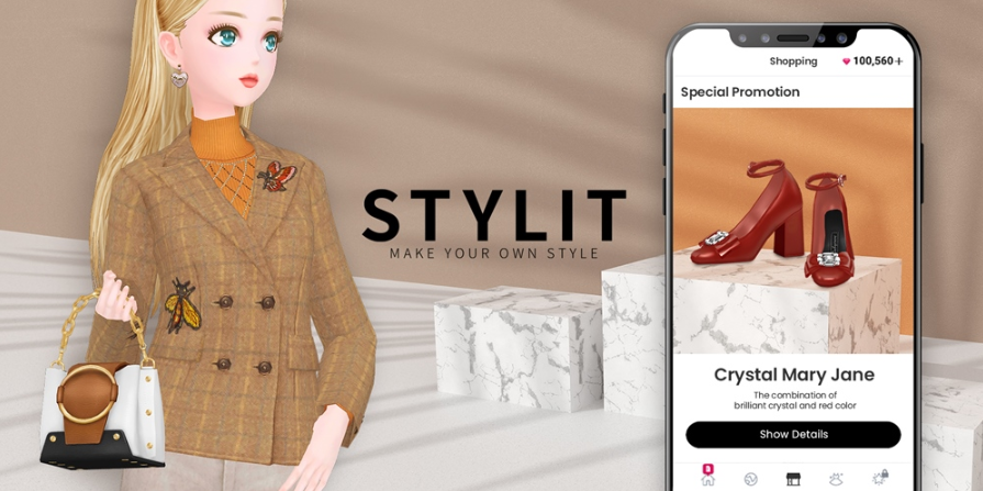 换装游戏《Stylit》：韩国厂商做了一款“线上虚拟社交购物软件”