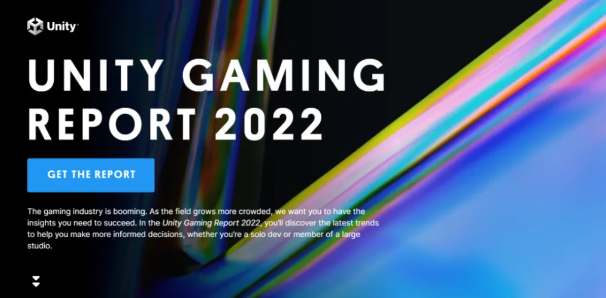 Unity2022游戏行业趋势报告：疫情期间，游戏时间和支出的增长将会持续下去