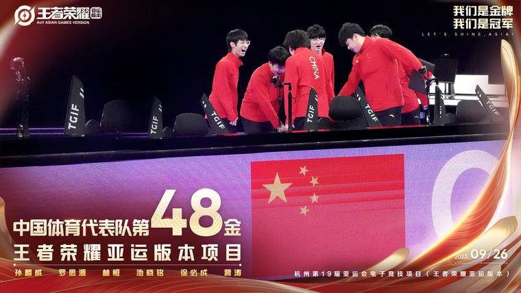 王者荣耀亚运决赛圆满结束，亚运电竞首金属于中国！