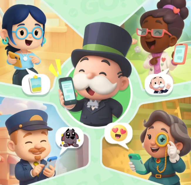 腾讯新游Q1吸金近2亿，《MONOPOLY GO!》衍生社交APP半月下载破200万