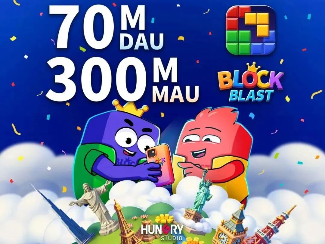 3亿MAU，单月流水超千万，全球霸榜的《Block Blast!》 突遭谷歌下架